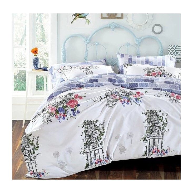 Постельное белье сатин TS03-X22 евро Tango