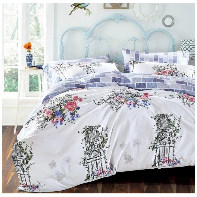 Постельное белье сатин TS03-X22 евро Tango