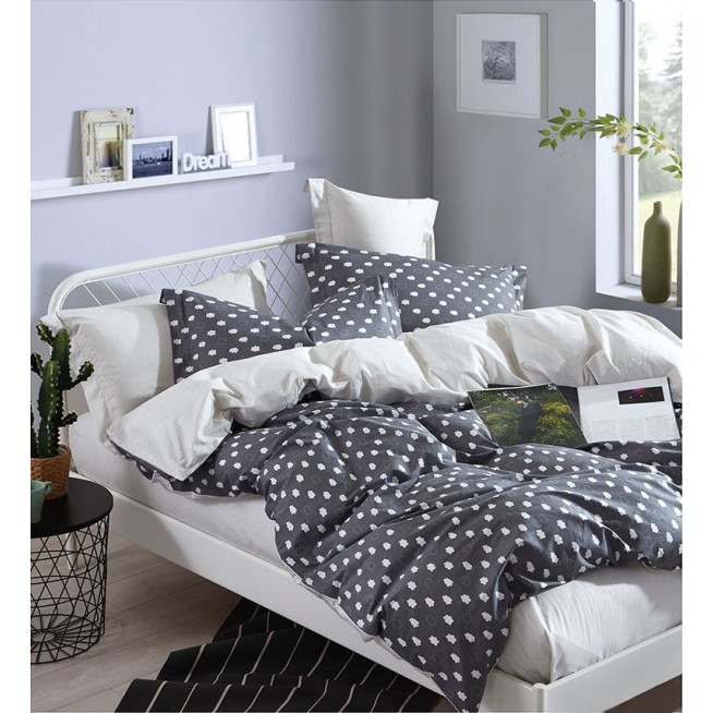 Постельное белье сатин TS03-X77 евро Tango