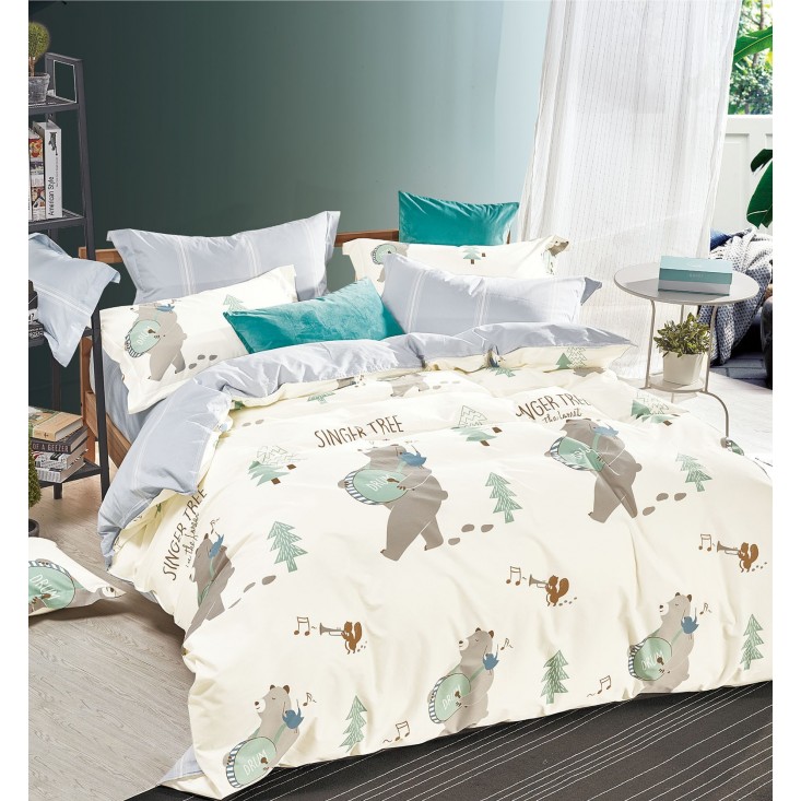 Постельное белье сатин TS03-X70 евро Tango