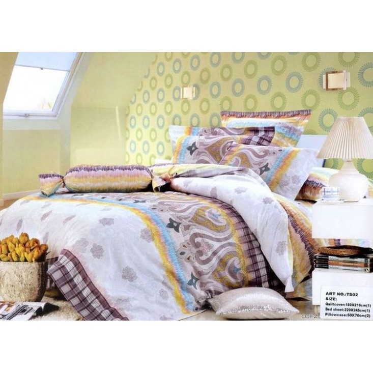 Постельное белье сатин TS03-888 евро Tango