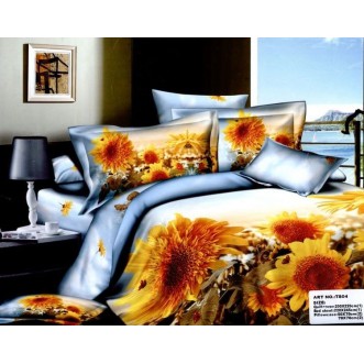 Постельное белье сатин TS04-017 4 наволочки евро Tango