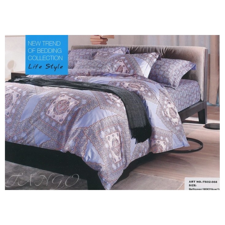 Постельное белье сатин TS03-668 евро Tango