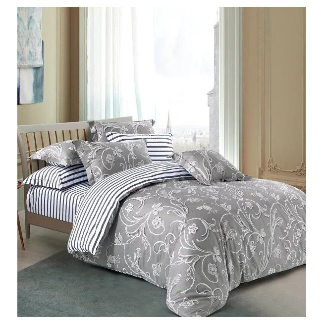 Постельное белье сатин TS03-X18 евро Tango