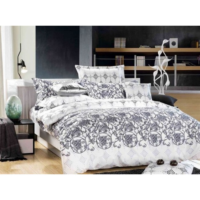 Постельное белье сатин TS05-776 семейное Tango