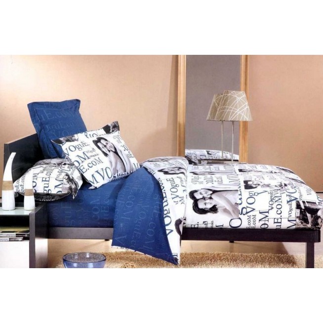 Постельное белье сатин TS05-126 семейное Tango