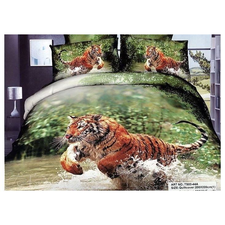 Постельное белье сатин TS05-44A семейное Tango