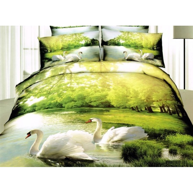 Постельное белье сатин TS05-60A семейное Tango