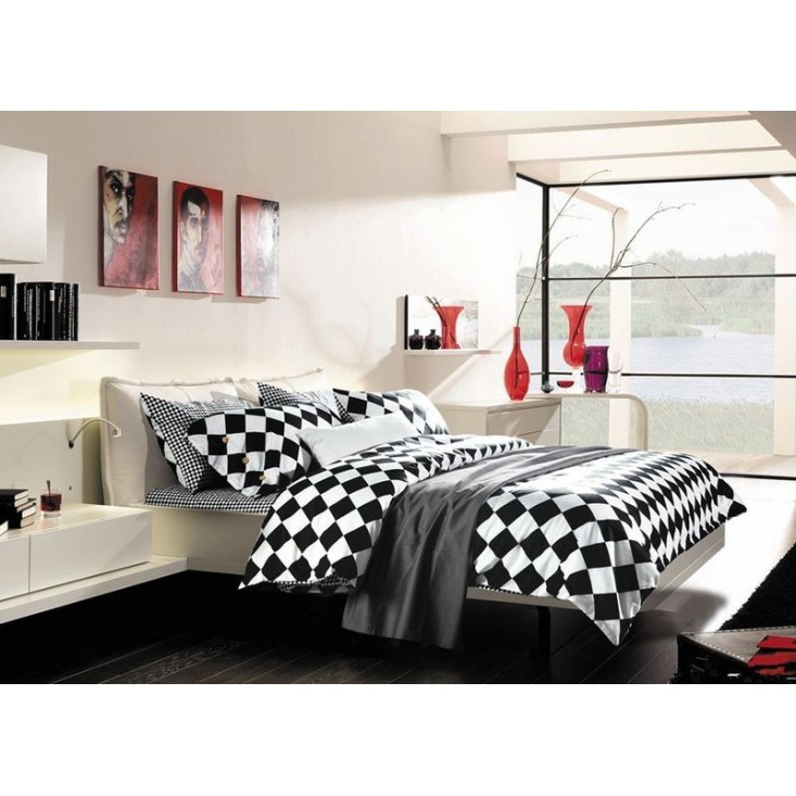 Постельное белье сатин TS05-729 семейное Tango