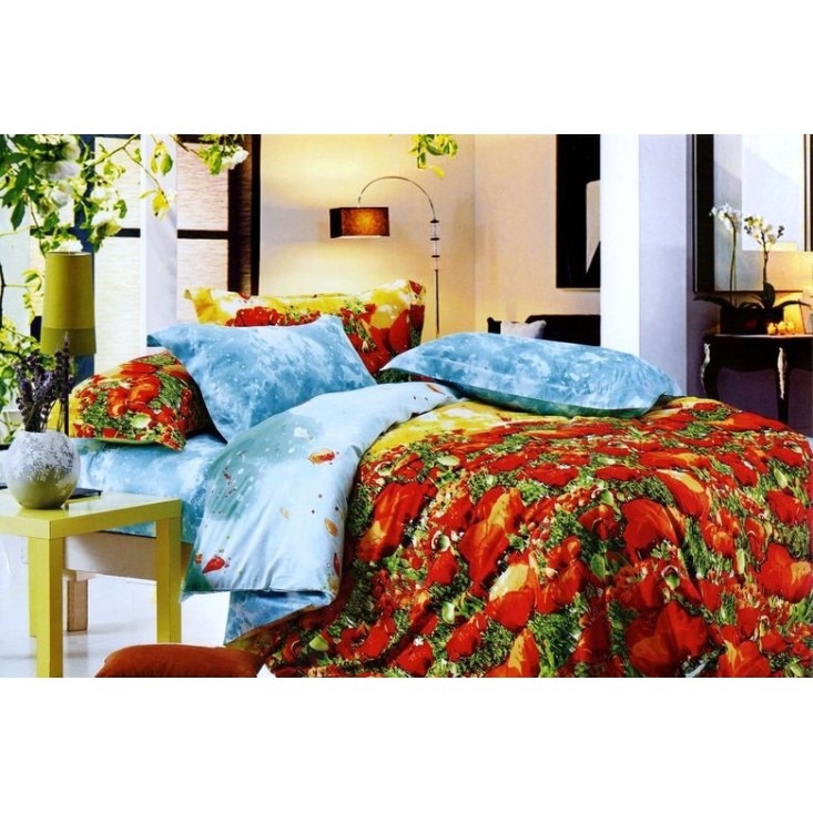 Постельное белье сатин TS05-017/2 семейное Tango