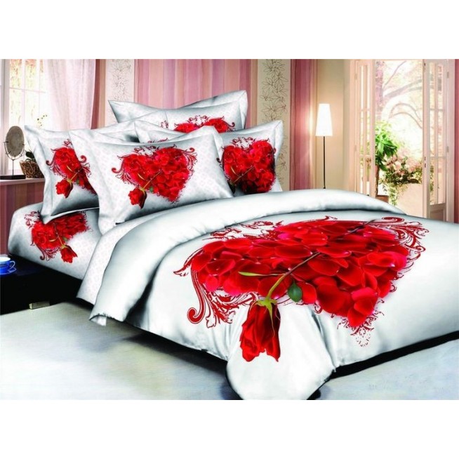 Постельное белье сатин TS05-817 семейное Tango