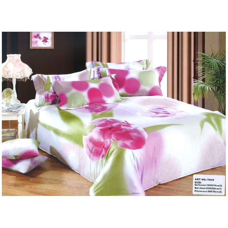 Постельное белье сатин TS05-135 семейное Tango