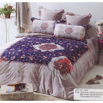 Постельное белье сатин TS05-335 семейное Tango