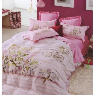 Постельное белье сатин TS05-12 семейное Tango