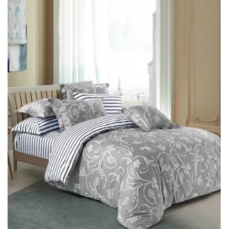 Постельное белье сатин TS05-X18 семейное Tango