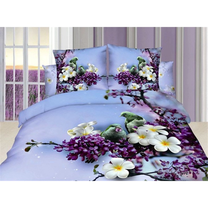 Постельное белье сатин TS05-753 семейное Tango