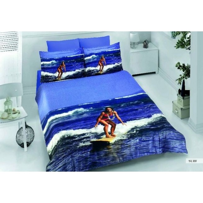 Постельное белье Бамбук 3Д1331-20 евро Virginia Secret 