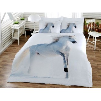 Постельное белье Бамбук 3Д1331-28 евро Virginia Secret 