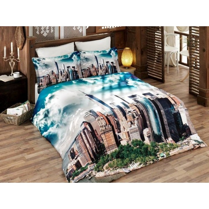 Постельное белье Бамбук 3Д1331-40 евро Virginia Secret 