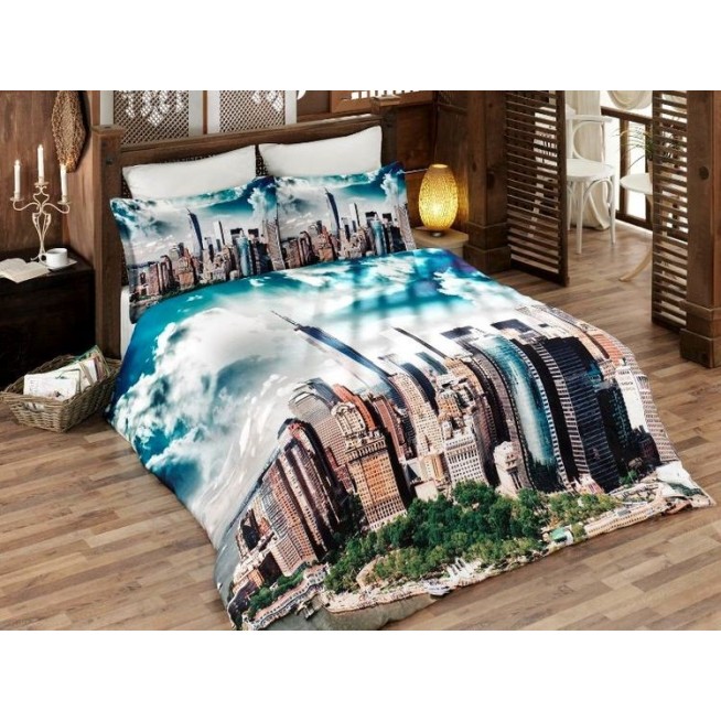 Постельное белье Бамбук 3Д1331-40 евро Virginia Secret 