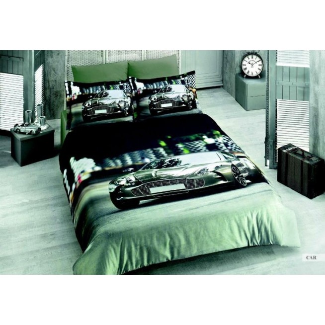 Постельное белье Бамбук 3Д1331-43 евро Virginia Secret 