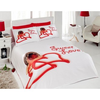 Постельное белье Бамбук 3Д1331-52 евро Virginia Secret 