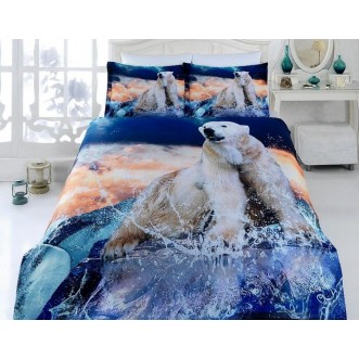 Постельное белье Бамбук 3Д1331-59 евро Virginia Secret 