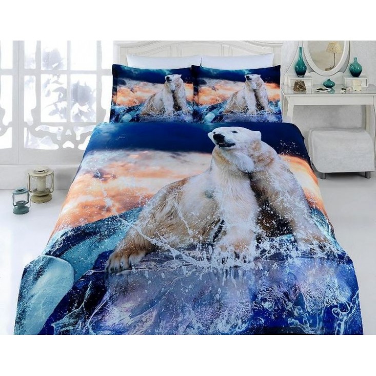 Постельное белье Бамбук 3Д1331-59 евро Virginia Secret 