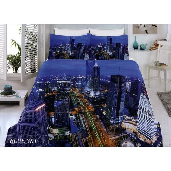 Постельное белье Бамбук 3Д1331-16 евро Virginia Secret 