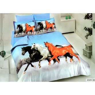 Постельное белье Бамбук 3Д1331-17 евро Virginia Secret 