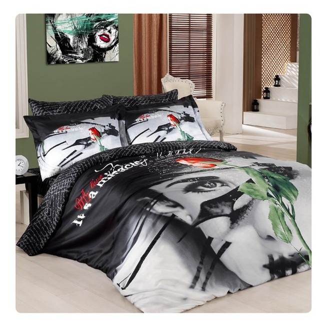 Постельное белье Бамбук 1071-15 евро Prima Casa 