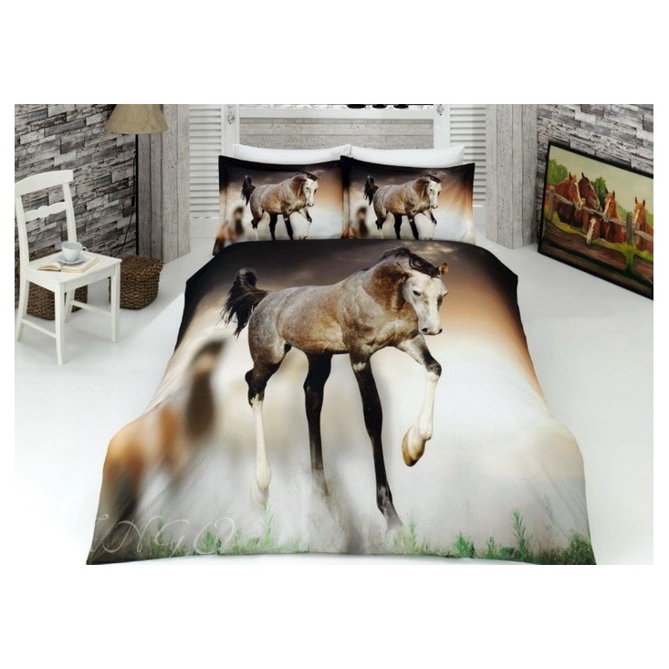 Постельное белье 3D 1057-02 евро Virginia Secret 