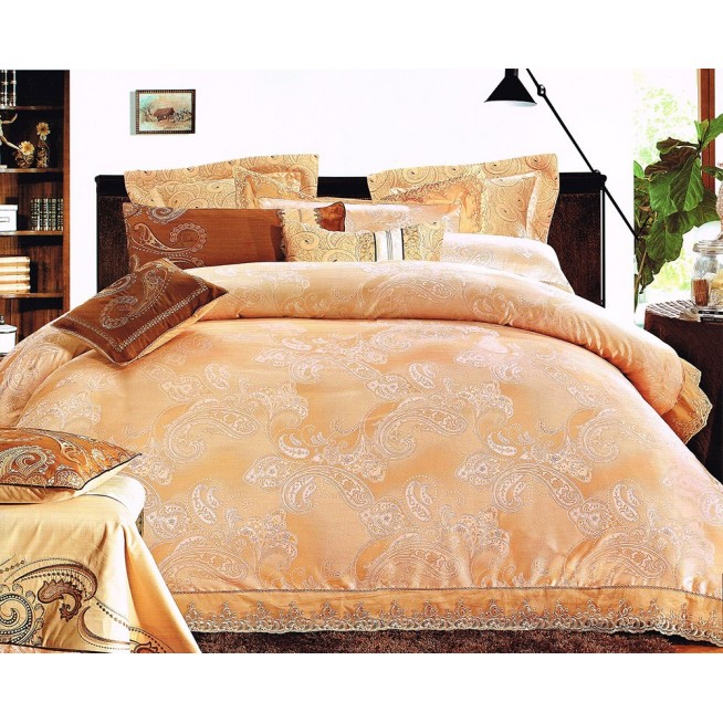 Купить комплект постельного белья Жаккард TJ111-486 евро Tango 