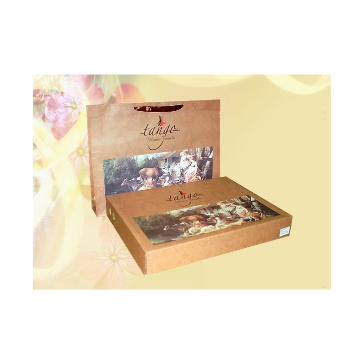 Купить комплект постельного белья Жаккард TJ111-486 евро Tango 