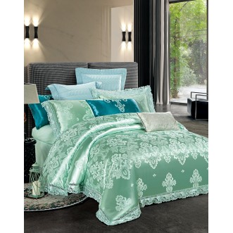 Купить комплект постельного белья Жаккард TJ111-29 евро Cristelle 