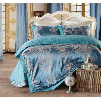 Купить комплект постельного белья Жаккард TJ111-23 евро Cristelle 