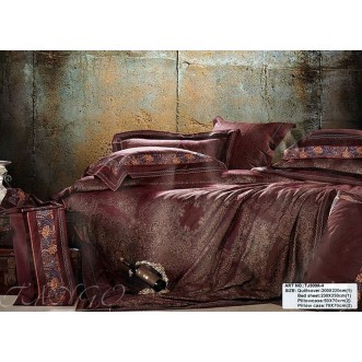 Купить комплект постельного белья Жаккард TJ300-4 евро Tango 