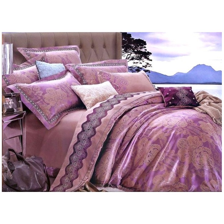 Купить комплект постельного белья Жаккард TJ300-39 евро Tango 