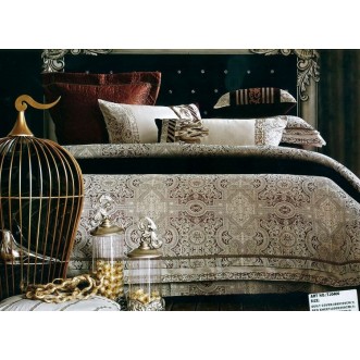 Купить комплект постельного белья Жаккард TJ0400-04 евро Tango 