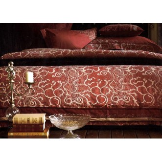 Купить комплект постельного белья Жаккард TJ0400-05 евро Tango 