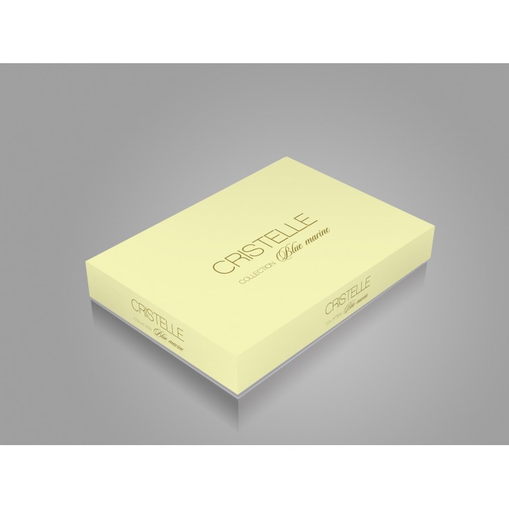 Купить комплект постельного белья Жаккард TJ0600-33 евро Cristelle 