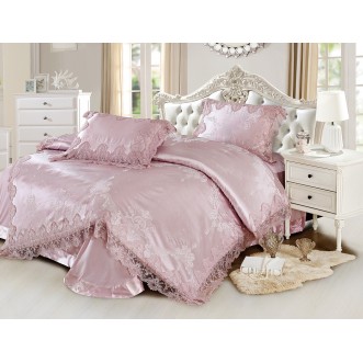 Купить комплект постельного белья Жаккард TJ0600-35 евро Cristelle 