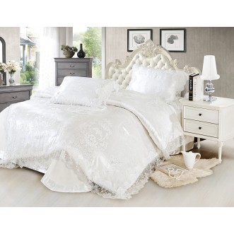 Купить комплект постельного белья Жаккард TJ0600-40 евро Tango 