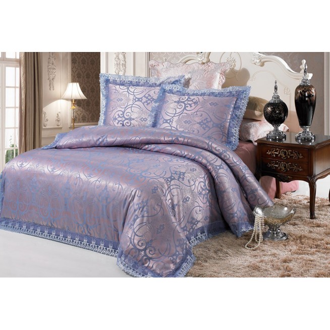 Купить комплект постельного белья Жаккард TJ220-02 евро Tango 