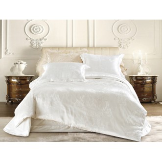 Купить комплект постельного белья Жаккард CJ03-20 евро Cristelle 