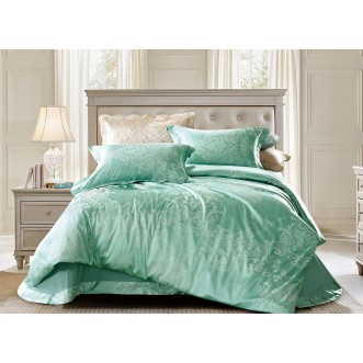 Купить комплект постельного белья Жаккард CJ03-22 евро Cristelle 