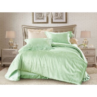 Купить комплект постельного белья Жаккард CJ03-23 евро Cristelle 