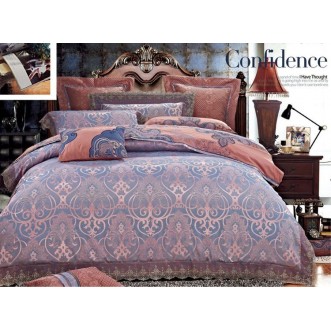 Купить комплект постельного белья Жаккард TJ112-429 семейный «Дуэт» Tango 