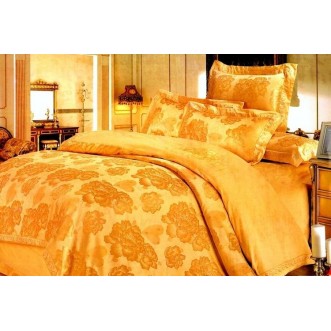 Купить комплект постельного белья Жаккард TJ112-11 семейный «Дуэт» Tango 