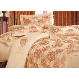 Купить комплект постельного белья Жаккард TJ112-17 семейный «Дуэт» Tango 